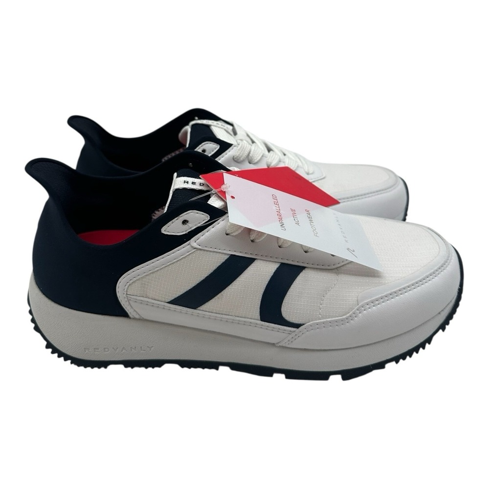 Redvanly Challenger Golf Shoes Mens Sz 10 Navy Blue White Spikeless Sneakers‎